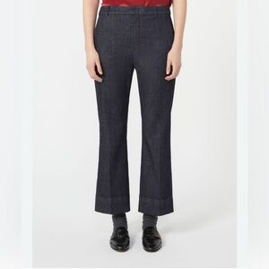 MaxMara  wool pants Charcoal Gray Trousers
